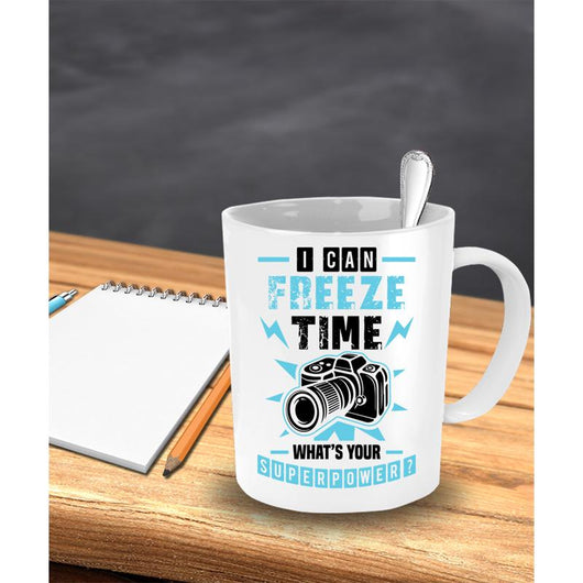 Freeze Time Photography Coffee Mug Sale, mug - Daily Offers And Steals