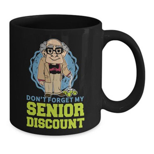 Senior Discounts Novelty Coffee Mug, Coffee Mug - Daily Offers And Steals