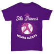 Princess Wears Cleats Women's Casual Shirt, Shirts and Tops - Daily Offers And Steals