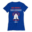 Go Vote Make A Difference Women's Casual Shirt, Shirts and Tops - Daily Offers And Steals