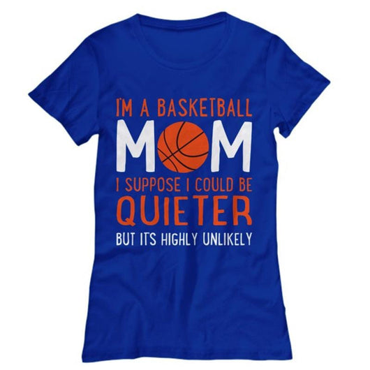 Basketball Mom Women's Casual Shirt, Shirts and Tops - Daily Offers And Steals