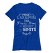 This Princess Wears Motorcycle Boots Womens Casual Shirt, Shirts and Tops - Daily Offers And Steals