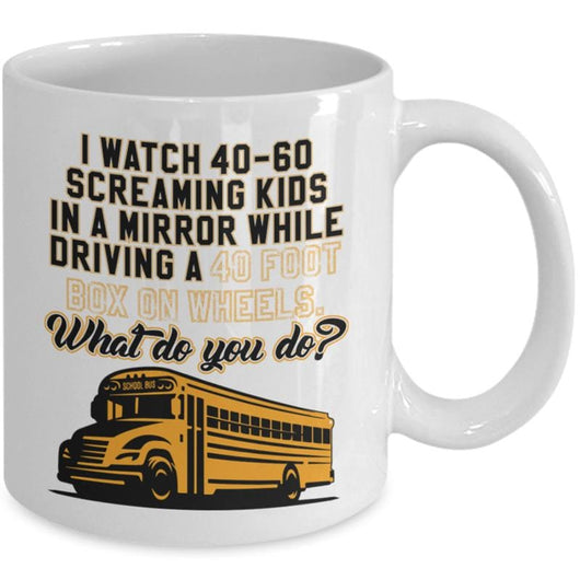School Bus Driver Novelty Ceramic Coffee Mug, mugs - Daily Offers And Steals