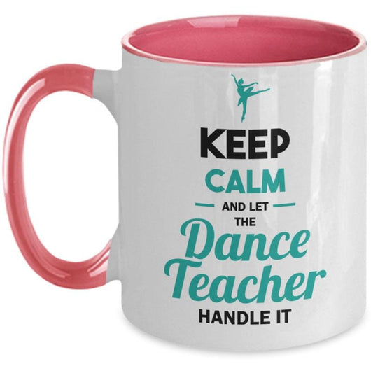 Dance Teacher Ceramic Two-Toned Coffee Mug Gift