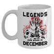 Legends December Novelty Coffee Mug, mugs - Daily Offers And Steals