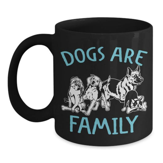 Dogs Are Family Novelty Coffee Mug, mug - Daily Offers And Steals