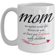 number 1 mom mug