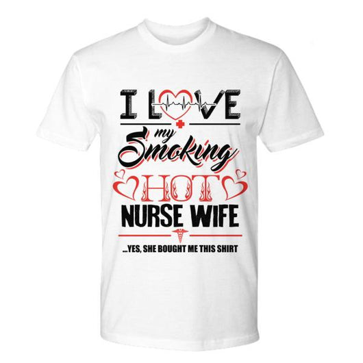 Love My Nurse Wife Husband Shirt, Shirts And Tops - Daily Offers And Steals