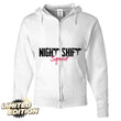 Night Shift Squad Nurse Zip Up Hoodie, Shirts and Tops - Daily Offers And Steals