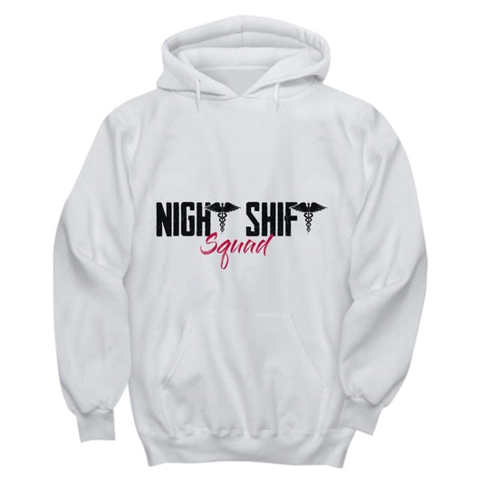 Night Shift Squad Nurse Pullover Hoodie, Shirts and Tops - Daily Offers And Steals