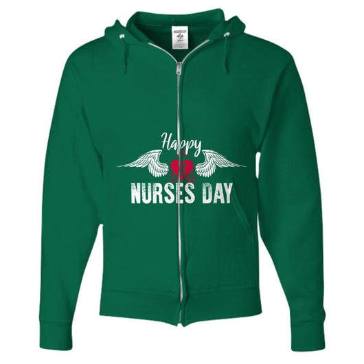 Happy Nurses Day Zip Up Hoodie, Shirts and Tops - Daily Offers And Steals