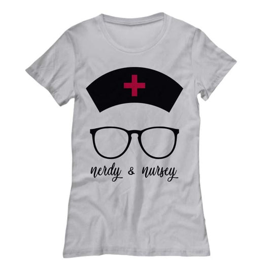 Nerdy and Nursey Women's Casual Shirt, Shirts and Tops - Daily Offers And Steals