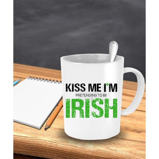 St Patrick's I'm Pretending To Be Irish Coffee Mug, mugs - Daily Offers And Steals