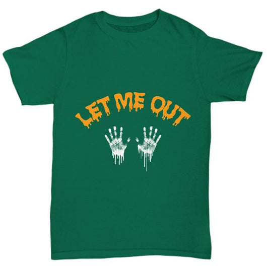 Let Me Out Halloween Design Idea Shirt Sale, Shirts and Tops - Daily Offers And Steals