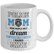 police officer mug