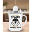 Personal Stalker Pug Dog Lover Coffee Mug, mugs - Daily Offers And Steals