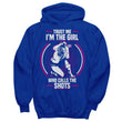 Girl Calls The Shots Women's Pullover Hoodie, Shirts and Tops - Daily Offers And Steals