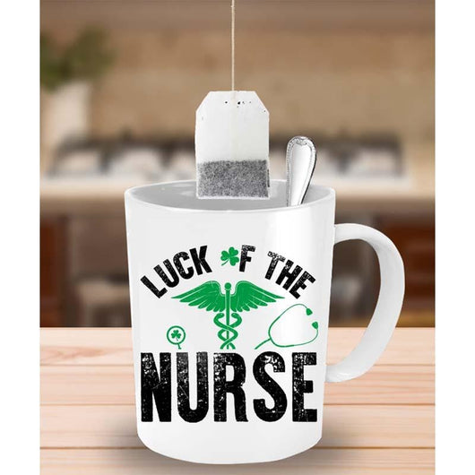 Luck Of The Nurse St. Patrick's Holiday Mug, mugs - Daily Offers And Steals