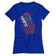 Proud American Nurse Women's Shirt Design, Shirts And Tops - Daily Offers And Steals