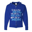 Proud He Calls Me Mom Zip Hoodie, Shirts and Tops - Daily Offers And Steals