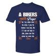 Bikers Prayer Men's Casual Shirt Design, Shirts and Tops - Daily Offers And Steals