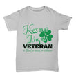 Kiss Me I'm A Veteran St. Patrick's Day Shirt, Shirts and Tops - Daily Offers And Steals
