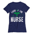 Luck Of The Nurse St. Patrick's Day Women's Shirt, Shirts and Tops - Daily Offers And Steals