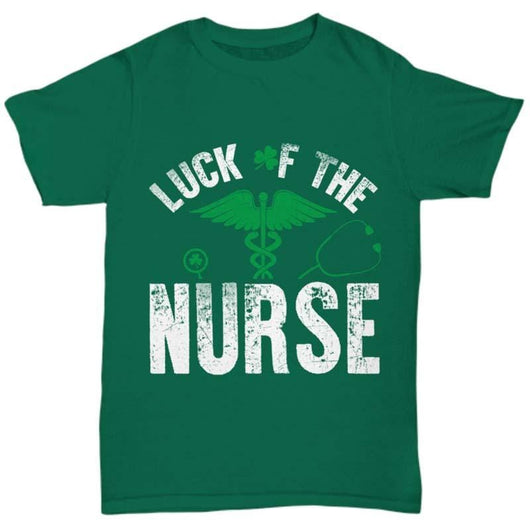 Luck Of The Nurse St. Patrick's Day T-Shirt, Shirts and Tops - Daily Offers And Steals