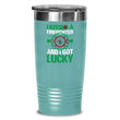Kissed A Firefirefighter St. Patrick's Day Tumbler Mug, tumblers - Daily Offers And Steals