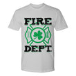 Fire Dept Clover St. Patrick's Day Men's Tees, Shirts and Tops - Daily Offers And Steals