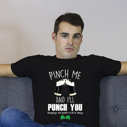 St. Patrick's Day Pinch Me I'll Punch You Shirt, Shirts and Tops - Daily Offers And Steals