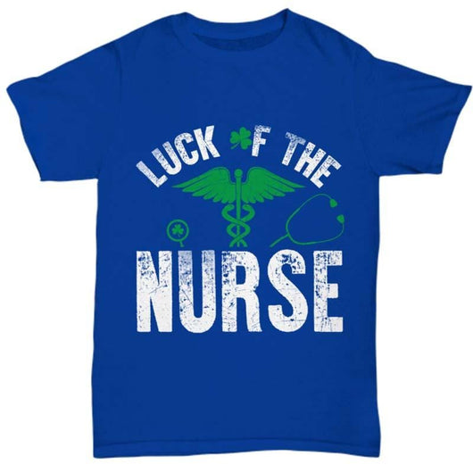 Luck Of The Nurse St. Patrick's Day T-Shirt, Shirts and Tops - Daily Offers And Steals