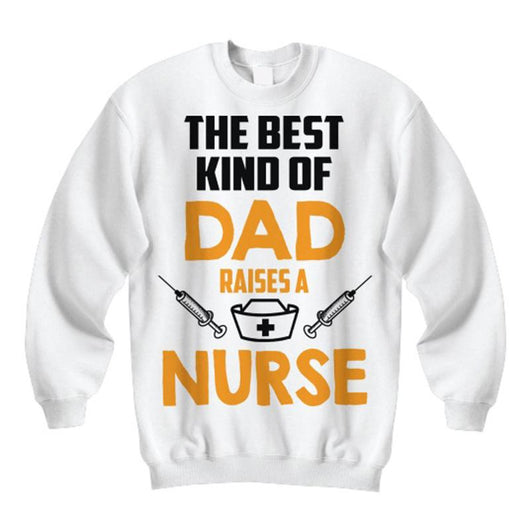 Best Nurse Dad Sweatshirt Design, Shirts And Tops - Daily Offers And Steals