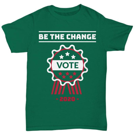Be The Change Men Women Casual Shirt, Shirts and Tops - Daily Offers And Steals