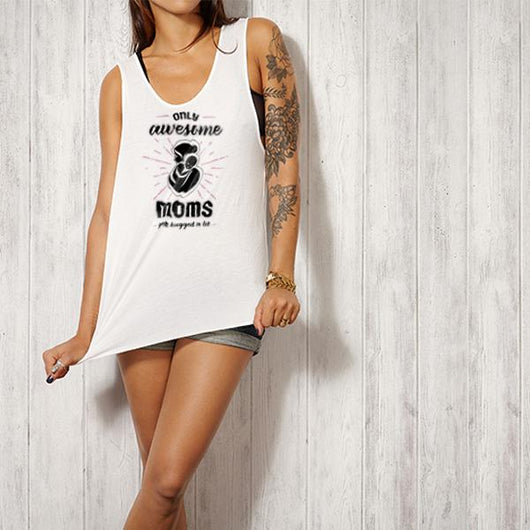 Awesome Mom Tank Top Design, Shirt and Tops - Daily Offers And Steals