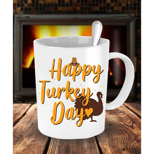 Happy Turkey Day Thanksgiving Coffee Mug Gift, mugs - Daily Offers And Steals