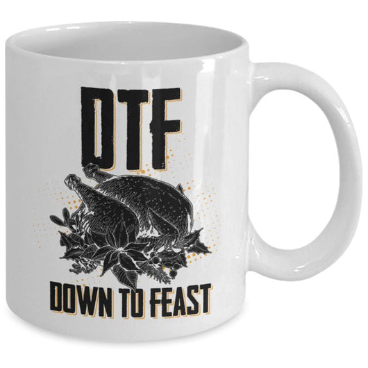 DTF Thanksgiving Holiday Coffee Mug Gift, mugs - Daily Offers And Steals