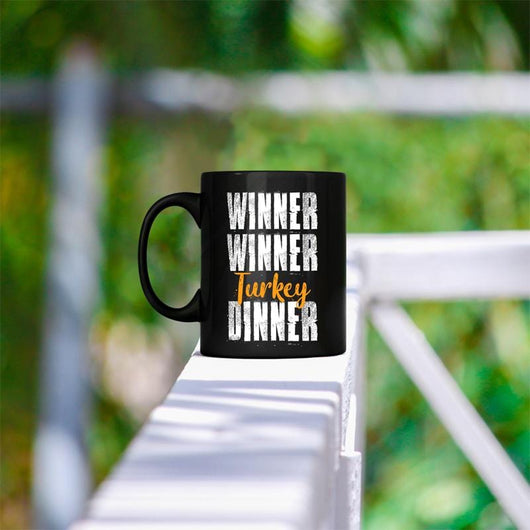 Winner Winner Turkey Dinner Thanksgiving Holiday Mug, mugs - Daily Offers And Steals