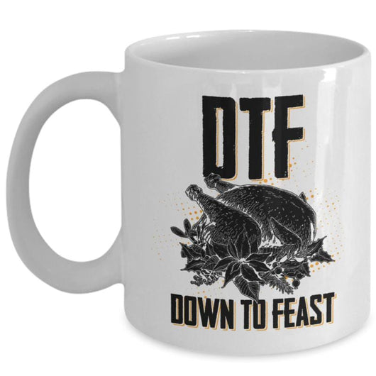 DTF Thanksgiving Holiday Coffee Mug Gift, mugs - Daily Offers And Steals