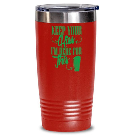 Keep Your Kiss St Patrick's Day Tumbler Mug, mugs - Daily Offers And Steals