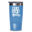 Cars Suck Biker Insulated Tumbler Coffee Mug, tumblers - Daily Offers And Steals