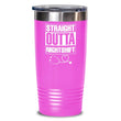 Straight Outta NightShift Nurse Tumbler Coffee Mug, mugs - Daily Offers And Steals