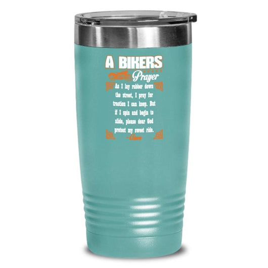 Bikers Prayer Tumbler Travel Coffee Mug, mugs - Daily Offers And Steals