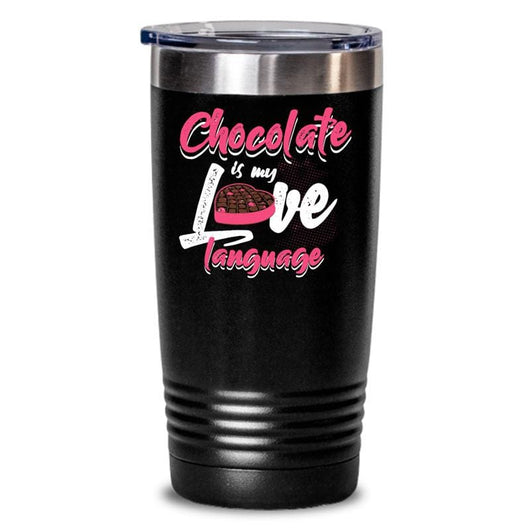 Chocolate Love Language Valentines Day Tumbler Mug, mugs - Daily Offers And Steals