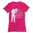 Thanked A Veteran Women's Casual Shirt, Shirts And Tops - Daily Offers And Steals