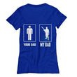 Your Dad My Dad Women's Casual Shirt, Shirts And Tops - Daily Offers And Steals