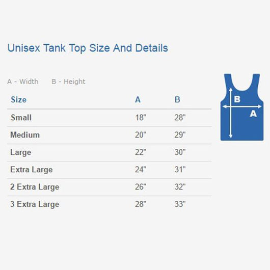 unisex tank top