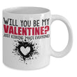 Valentines Day Just Kidding Hate Everyone Mug, mugs - Daily Offers And Steals