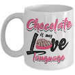 Chocolate Is My Valentine Mug Gift, mugs - Daily Offers And Steals
