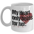 My Heart Beats For Her Valentines Day Mug For Him, mugs - Daily Offers And Steals